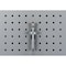 Triton Products 1/4 In. to 1/2 In. Hold Range Steel Standard Spring Clip for LocBoard, PK5 53205 - alternate 2